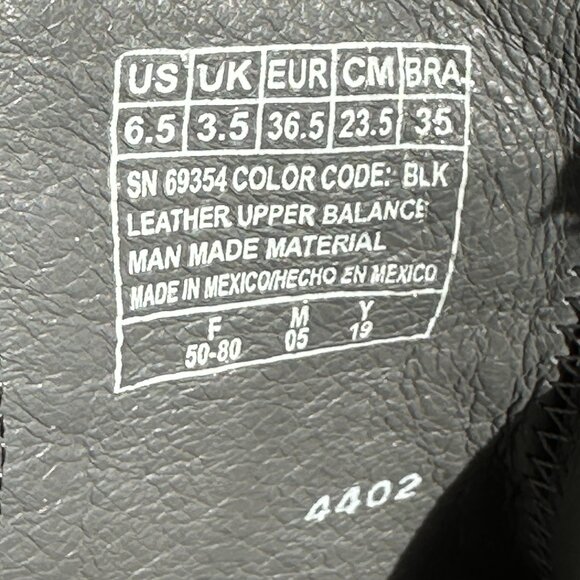 Mark Nason Black Leather Moto Biker Riding Ankle Boots Women's US  6.5 NWOT - Picture 8 of 15